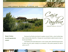 Tablet Screenshot of casapandora.ro